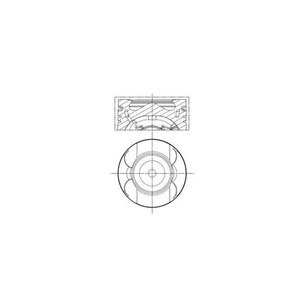 Piston MAHLE 001 PI 00133 000