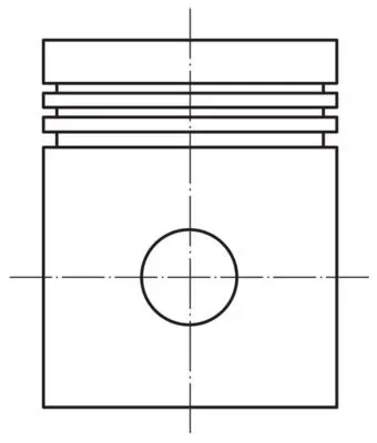 Piston MAHLE 012 21 00