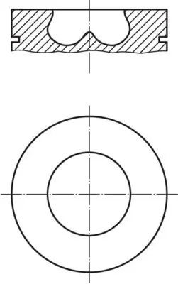 Piston MAHLE 013 PI 00107 002