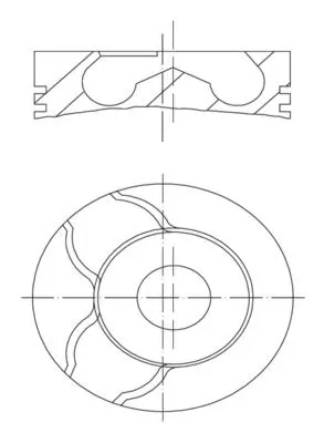 Piston MAHLE 021 PI 00122 000