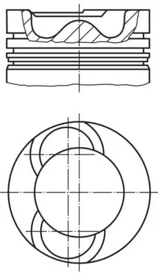 Piston MAHLE 028 09 00