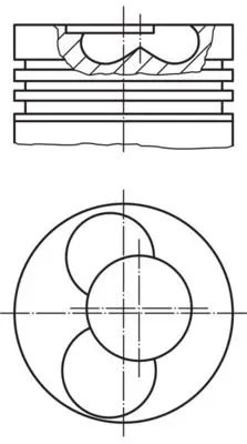 Piston MAHLE 028 21 00