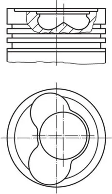 Piston MAHLE 030 59 02