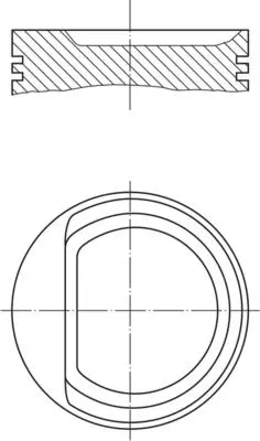 Piston MAHLE 030 71 00