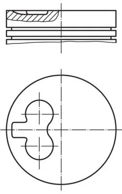 Piston MAHLE 039 51 01