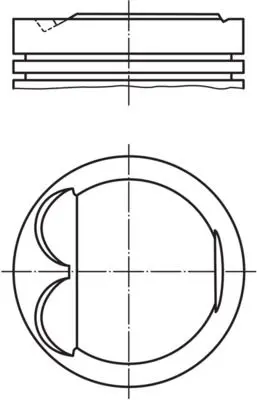 Piston MAHLE 083 04 00