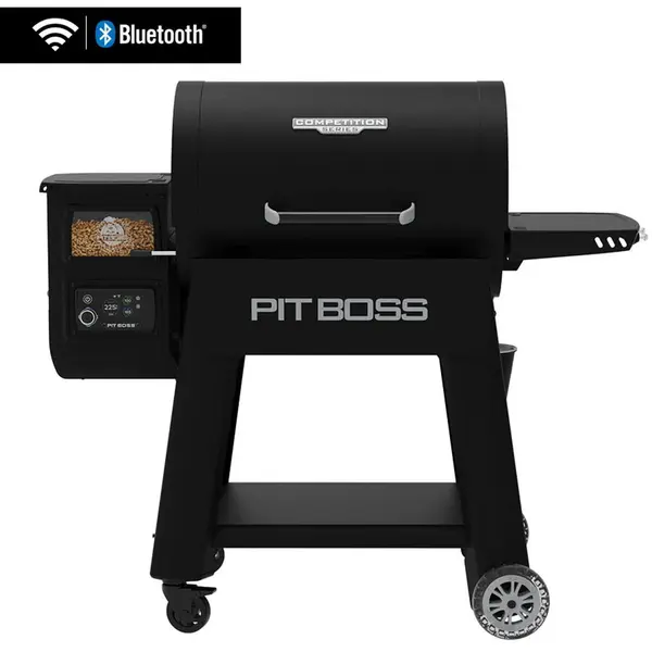 Pit Boss Gratar pe peleti Pit Boss Competition 1250, 1315 inch patrati suprafata gatit, Wi-Fi, Bluetooth