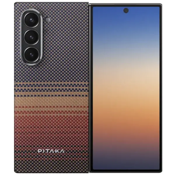 Pitaka Husa de protectie Pitaka MagEZ 5 600D Sunset Ultra Slim Samsung Galaxy Z Fold 6, Sunset