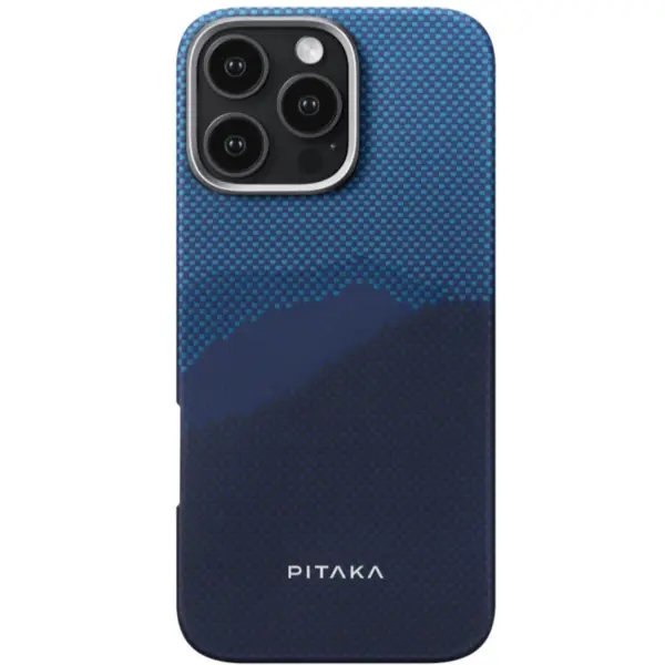 Pitaka Husa de protectie Pitaka Tactile Woven Aramida Magsafe pentru iPhone 16 Pro Max StarPeak Over the Horizon