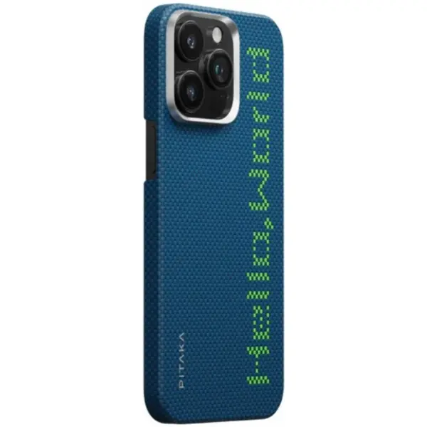 Pitaka Husa Pitaka iPhone 16 Pro MagEZ Tacticle Woven MagSafe Hello World