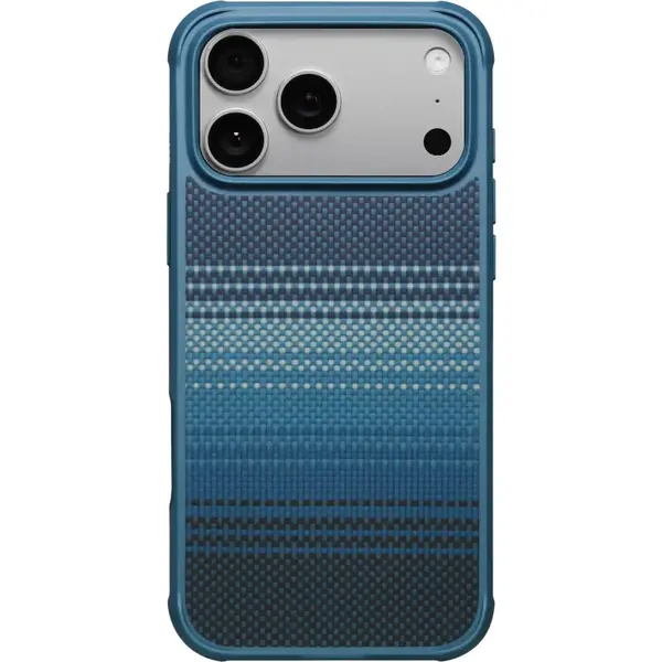 Pitaka Husa Protectie Spate Pitaka KI1703MGP pentru Apple iPhone 17 Pro Aramid ProGuard (Albastru)