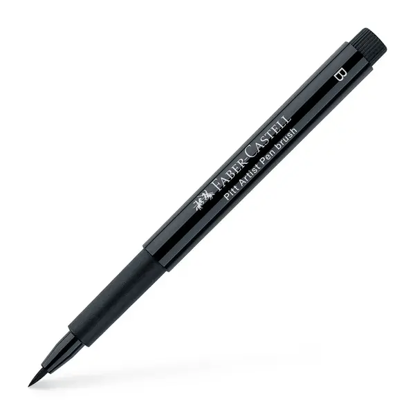 Pitt artist pen brush negru Faber-Castell Pitt artist pen brush negru Faber-Castell