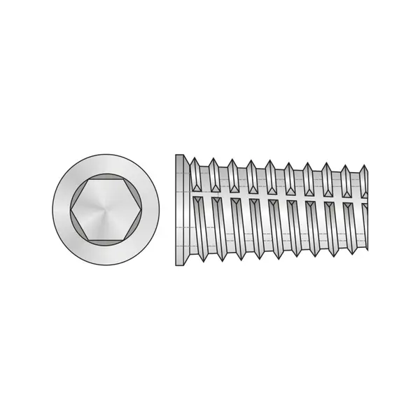 Piulita Insertie Tip D Otel Zincat-M8x13