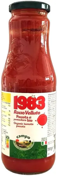 Piure bio de roșii, 700 g, Campo