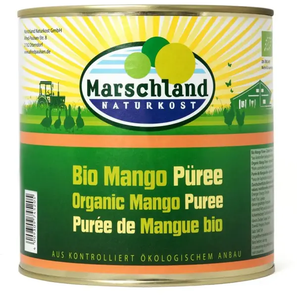Piure de Mango Marschland, Bio, 2650 ml