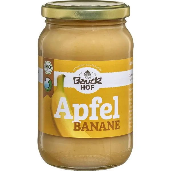Piure de mere cu banane, eco - 360 g