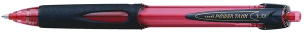 Pix automat Uniball Power Tank Medium – Rosu, 1.0 mm