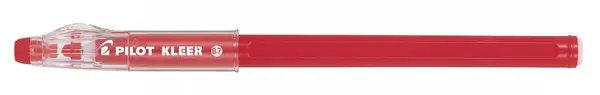 Pix care se sterge cu radiera Pilot Kleer - Rosu, 0.7 mm