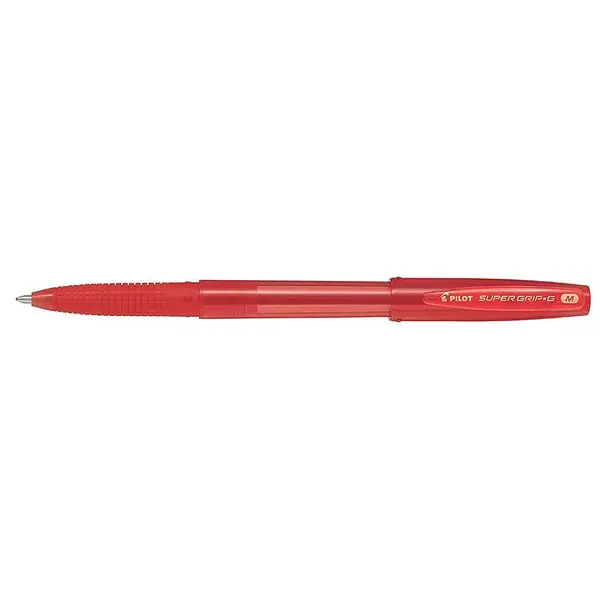 Pix cu bila Pilot Supergrip G diverse culori 1.0 mm cu capac Pix cu bila Pilot Supergrip G diverse culori 1.0 mm cu capac rosu