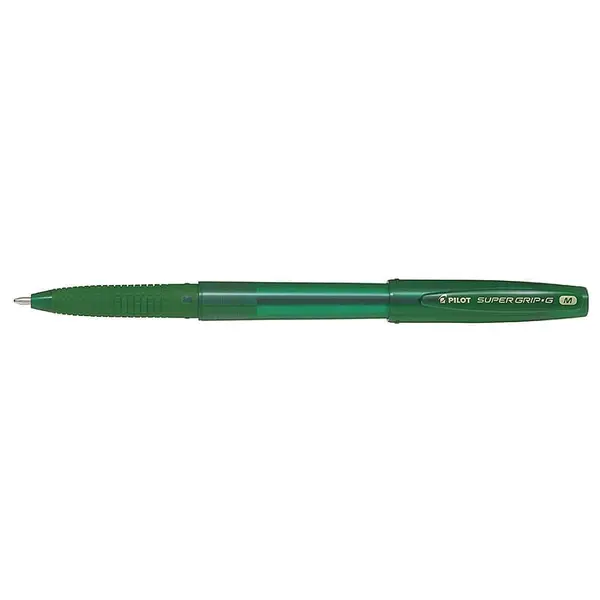 Pix cu bila Pilot Supergrip G diverse culori 1.0 mm cu capac Pix cu bila Pilot Supergrip G diverse culori 1.0 mm cu capac verde