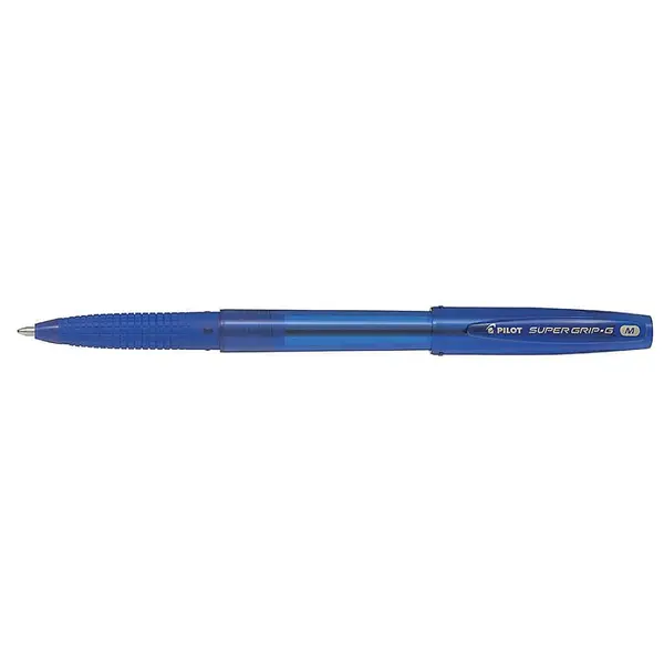 Pix cu bila Pilot Supergrip G diverse culori 1.0 mm cu capac Pix cu bila Pilot Supergrip G diverse culori 1.0 mm cu capac albastru