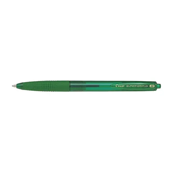 Pix cu bila Pilot Supergrip G diverse culori 1.0 mm cu click Pix cu bila Pilot Supergrip G diverse culori 1.0 mm cu click verde