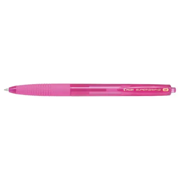 Pix cu bila Pilot Supergrip G diverse culori neon 1.0 mm cu click Pix cu bila Pilot Supergrip G diverse culori neon 1.0 mm cu click roz
