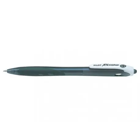 Pix cu bila Rexgrip Pilot Begreen 0.7 mm varf mediu Pix cu bila Pilot Begreen Rexgrip 0.7 mm negru
