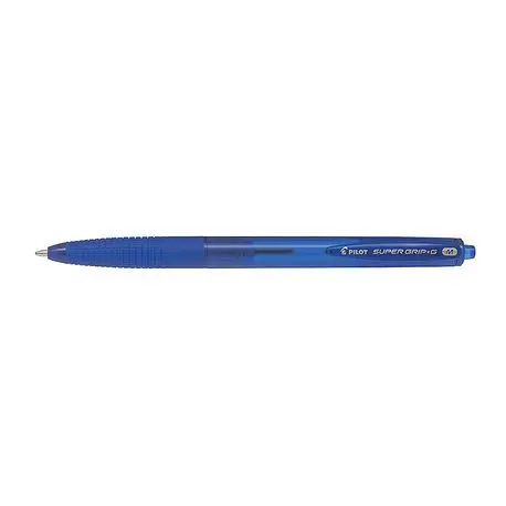 Pix cu bila Supergrip G Pilot 1.0 mm varf gros retractabil Pix cu bila Pilot Supergrip G 1.0 mm albastru