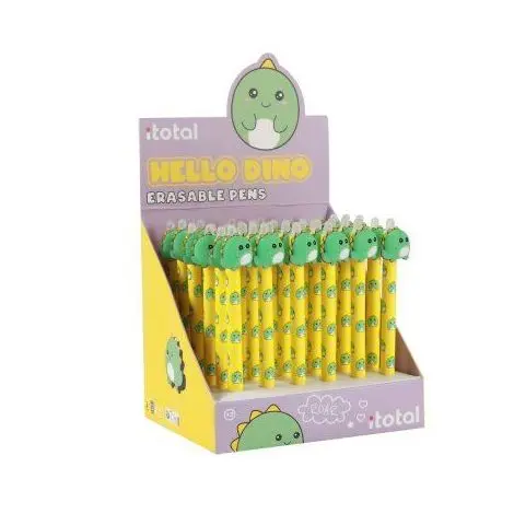 Pix cu gel erasable, cu dinozaur, iTotal