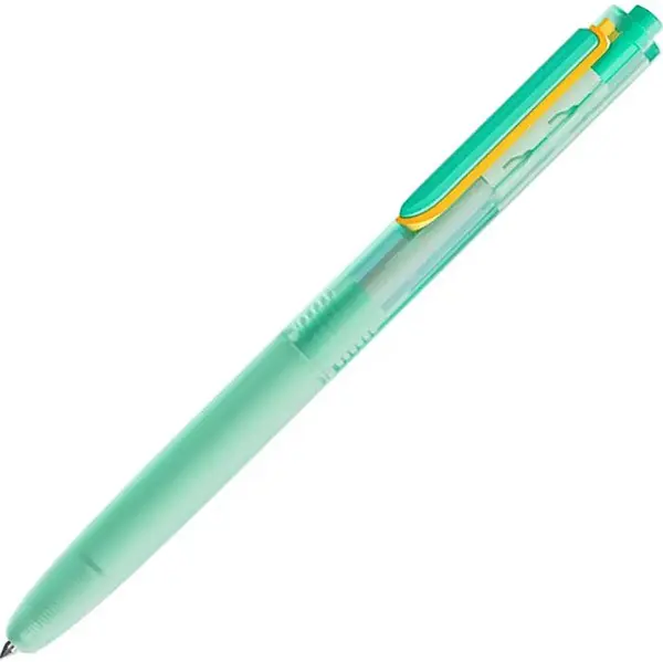 Pix cu gel retractabil Writech Space Up - 0.5 mm, verde