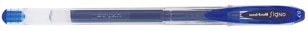 Pix cu gel Uniball Signo –Albastru, 0.7 mm