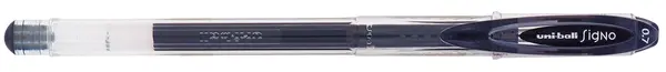 Pix cu gel Uniball Signo – Negru, 0.7 mm