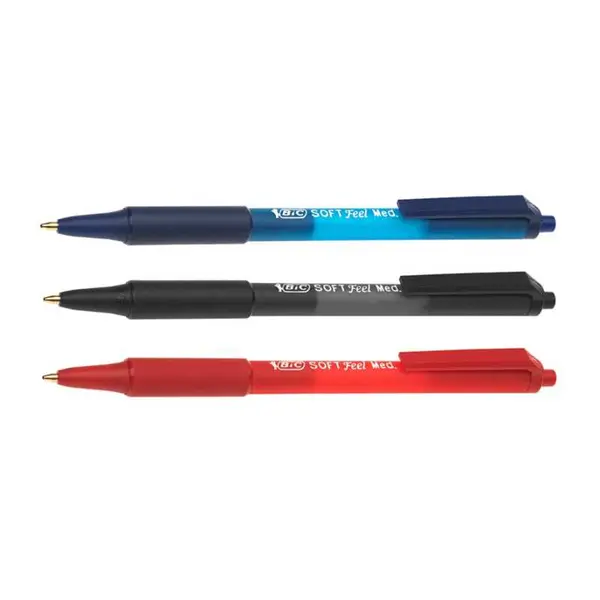 Pix cu mecanism Bic Soft Feel Grip Med