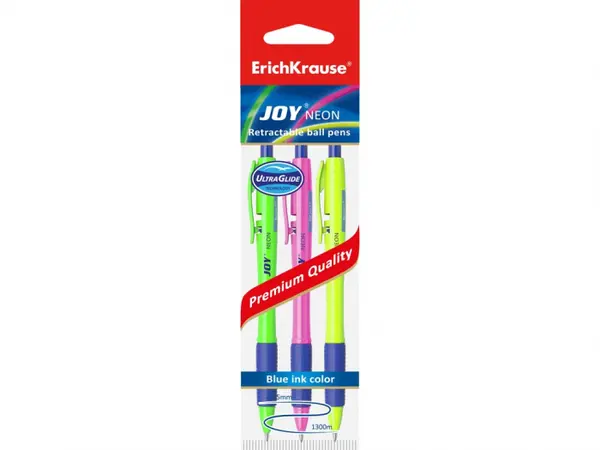 Pix cu mecanism Joy Neon,3 bucati set