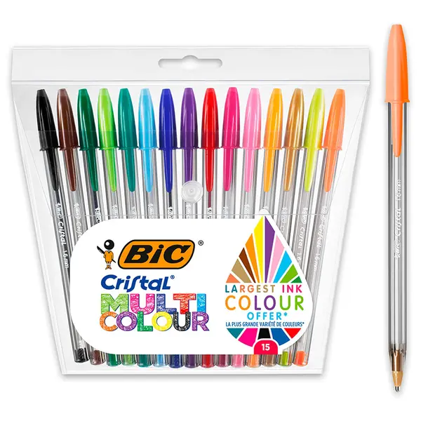 Pix fara mecanism, medium, 15buc/set, Cristal Bic