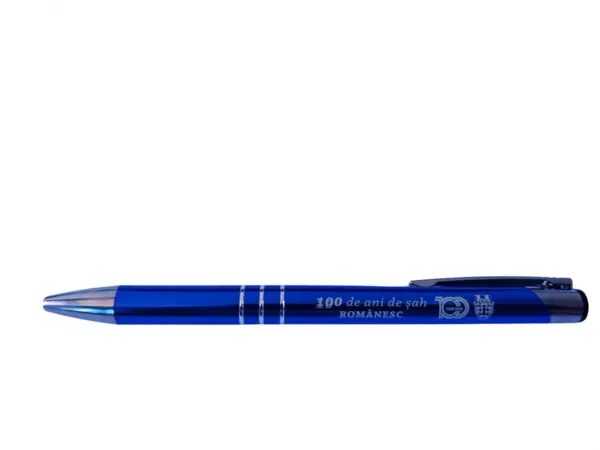Pix metalic personalizat 100 Ani de Sah Romanesc