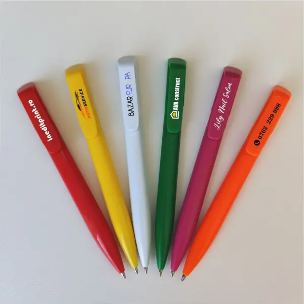 Pix plastic Yatson personalizat Galben