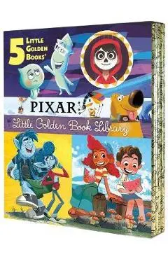 Pixar Little Golden Book Library (Disney/Pixar): Coco, Up, Onward, Soul, Luca - Various