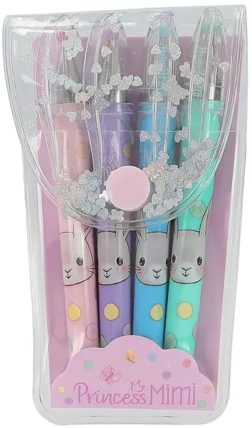 Pixuri cu gel colorate Depesche Princess Mimi - 4 culori