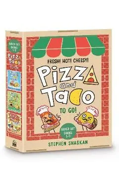 Pizza and Taco to Go! 3-Book Boxed Set: Pizza and Taco: Who's the Best?; Pizza and Taco: Best Paryt Ever!; Pizza and Taco Super-Awesome Comic! - Stephen Shaskan