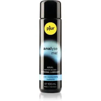 Pjur Analyse Me Moisturising gel lubrifiant anal pe bază de apă