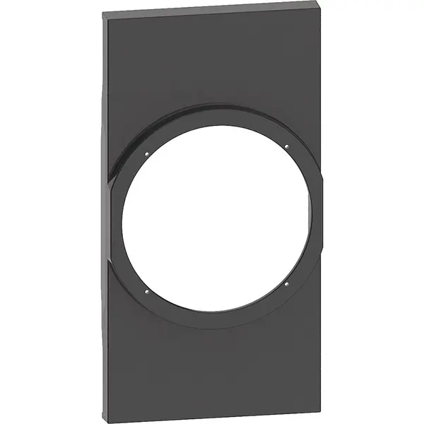 Placa 2 module pentru referinta KG4141AC Bticino Living Now KG34M2, negru