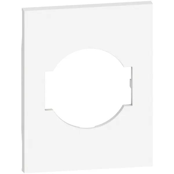 Placa 3 module adecvata pentru prize standard italian/ german Bticino Living Now KW03M3, alb