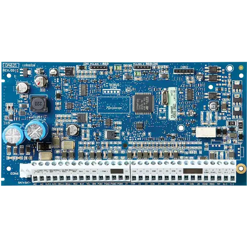 Placa centrala SERIA DSC POWER NEO 6 zone extensibila la 16 zone, 2 partitii - DSC HS2016PCBE