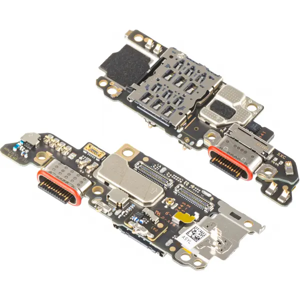Placa cu Conector Incarcare - Microfon - Modul Cititor SIM Honor Magic6 Pro, Service Pack 0235AJLS