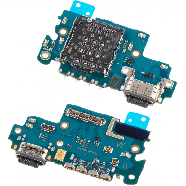 Placa cu Conector Incarcare - Microfon - Modul Cititor SIM Samsung Galaxy A53 5G A536, Swap GH59-15556A