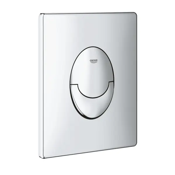 Placa de actionare Grohe Skate Air 38505000, actionare cu dubla spalare, instalare verticala, Crom