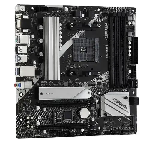 Placa de baza ASRock A520M PRO4, AMD A520, AM4, mATX