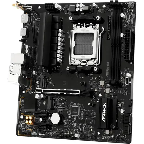 Placa de baza ASRock A620AM-X WiFi, AMD A620A, mATX, DDR5